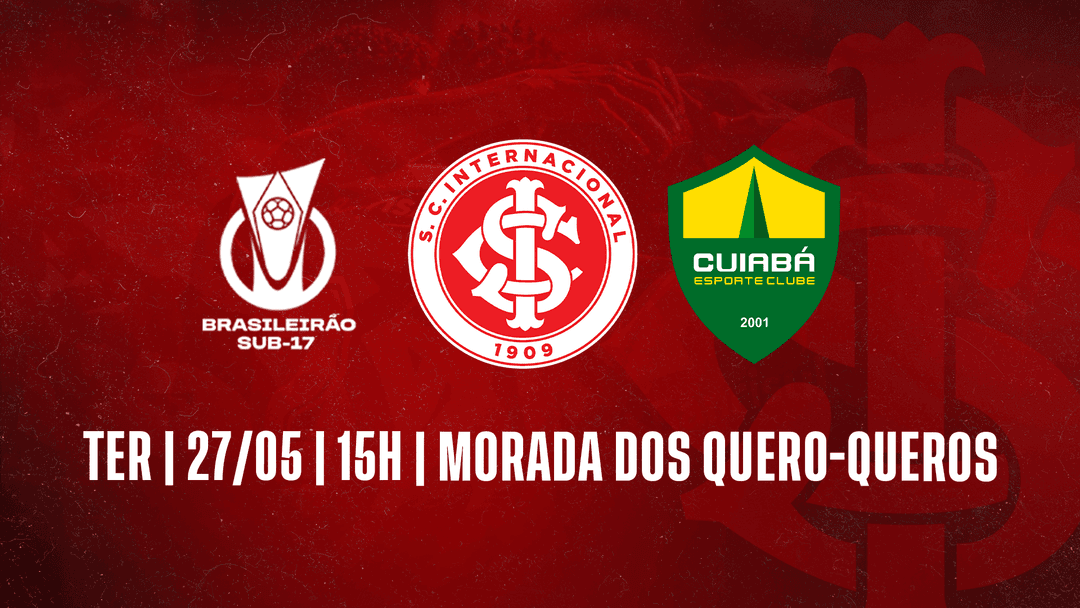 Serviço de Jogo: Internacional x Cuiabá - 3ª rodada/Brasileirão Sub-17
