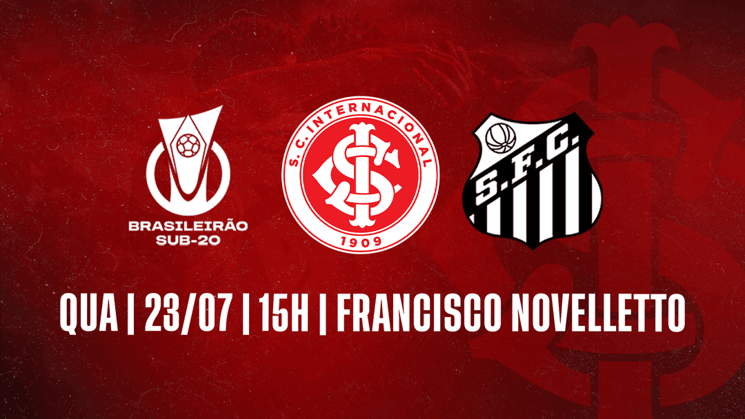 Serviço de Jogo: Internacional x Santos | Brasileirão Sub-20