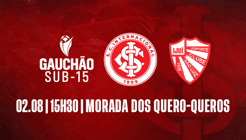 Serviço de jogo: Internacional x São Luiz | Campeonato Gaúcho Sub-15 2025