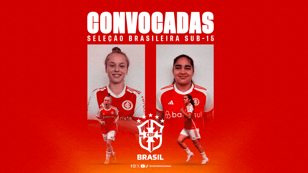Joana e Lara Lay são convocadas para a Seleção Brasileira Sub-15
