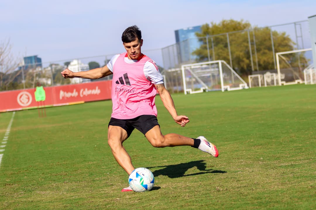 Último treino antes de viajar a Medellín