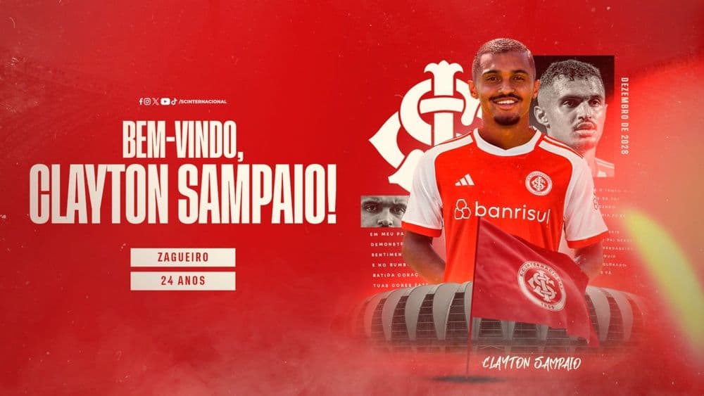 Clayton Sampaio é o novo reforço do Colorado