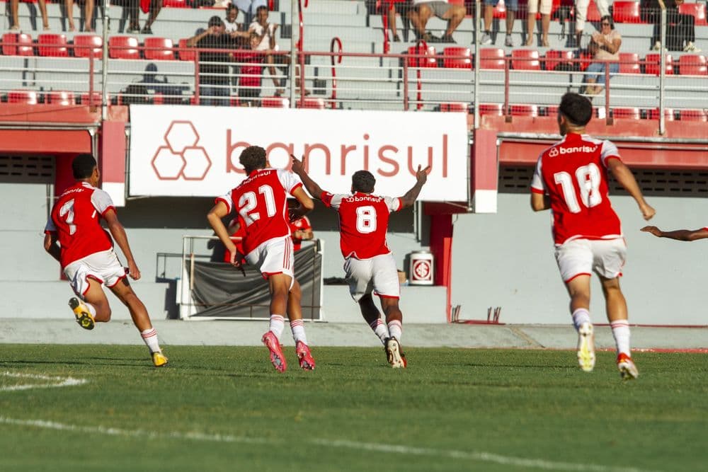 Inter vence o Santos no jogo de ida das oitavas da Copa do Brasil Sub-17