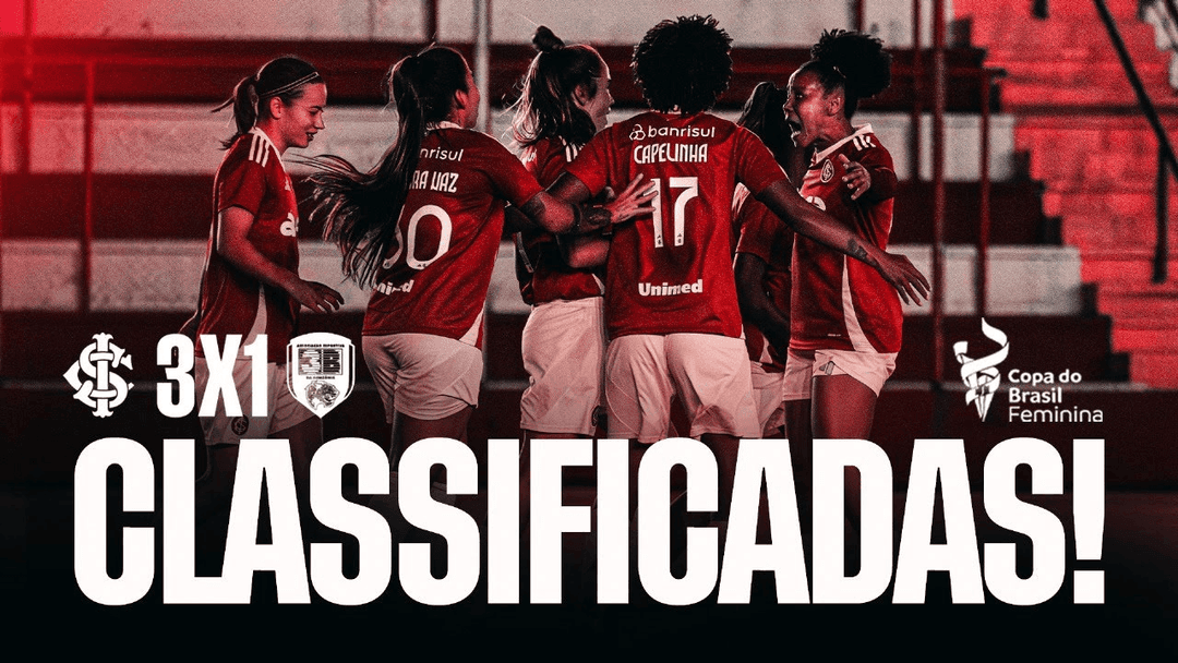 Bastidores | Internacional 3 x 1 Instituto 3B | Copa do Brasil Feminina 2025